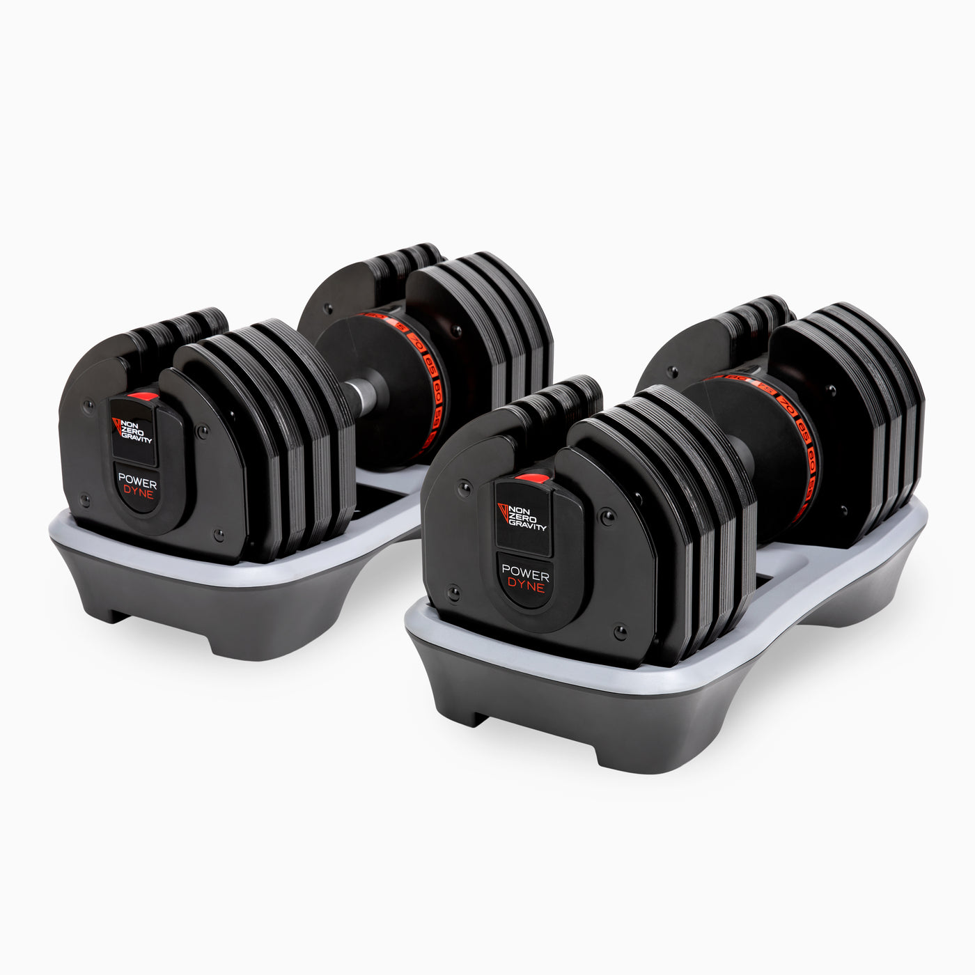 PowerDyne Adjustable Dumbbell Weight - Lift Up To 160lbs At-Home Strength Training