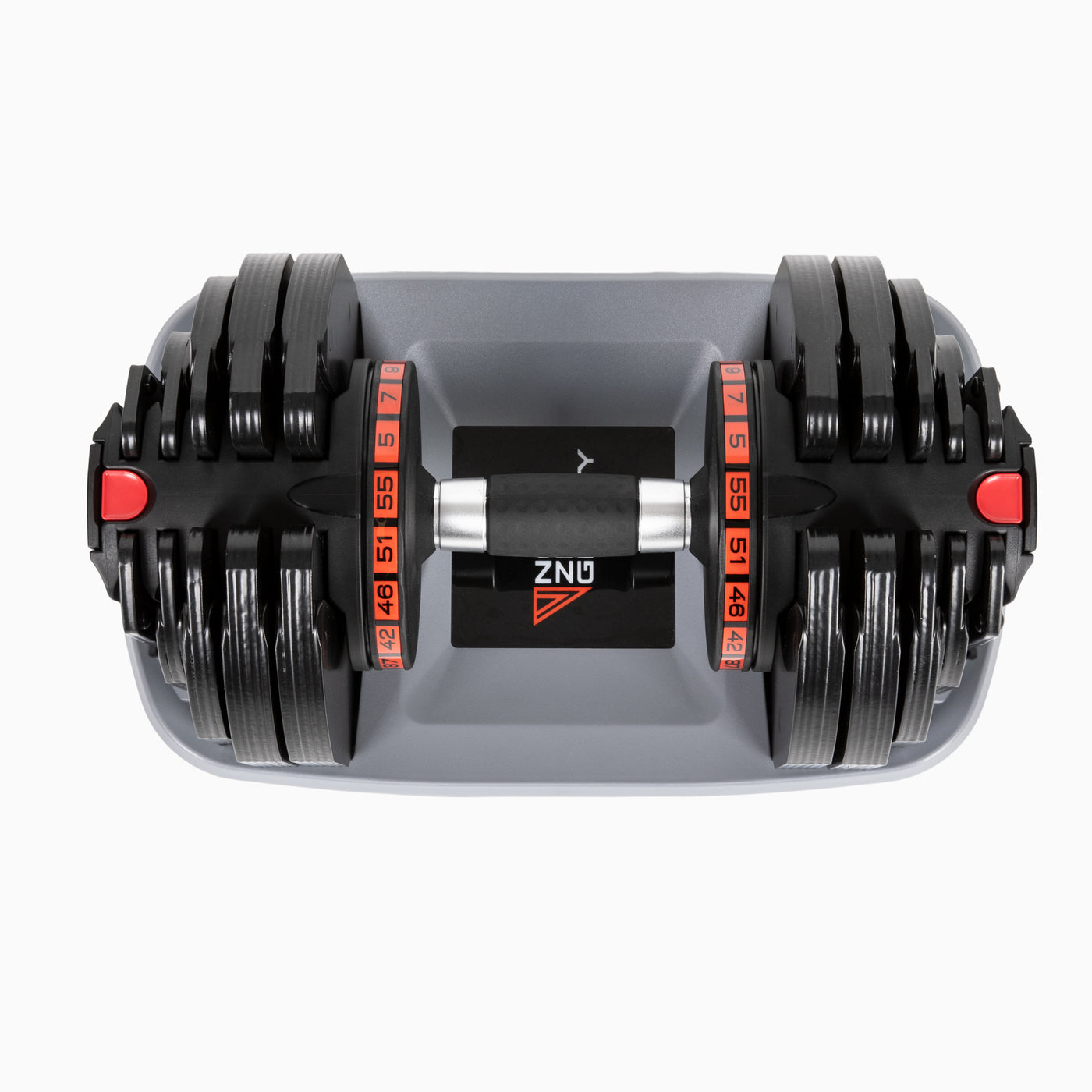 PowerDyne Adjustable Dumbbell Weight - Lift Up To 80lbs with At-Home Strength Training Equipment 