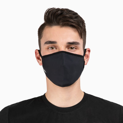 NonZero Gravity antibacterial SilTex Performance Mask - Black 