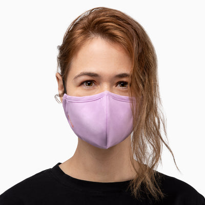 ZinTex Antimicrobial Sports Mask Pink