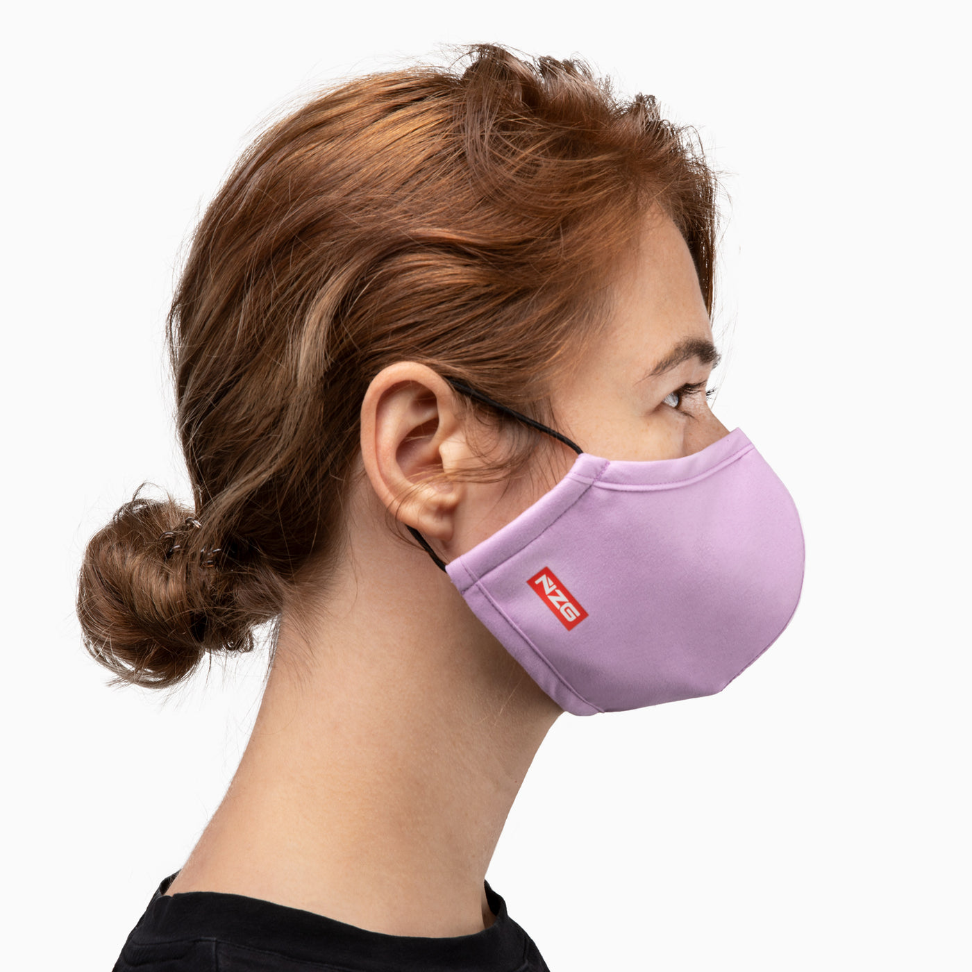 ZinTex Antimicrobial Sports Mask Pink