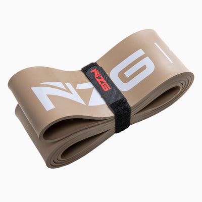 NonZero Gravity 100% Natural Rubber Power Resistance Band High-Intensity Gold 140 LBS (Single)