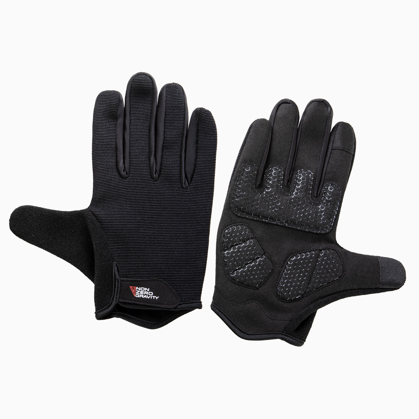 NonZero Gravity Tech-Touch Antimicrobial Germ-Proof Odor-Proof Weightlifting Padded Full Finger Workout Gloves