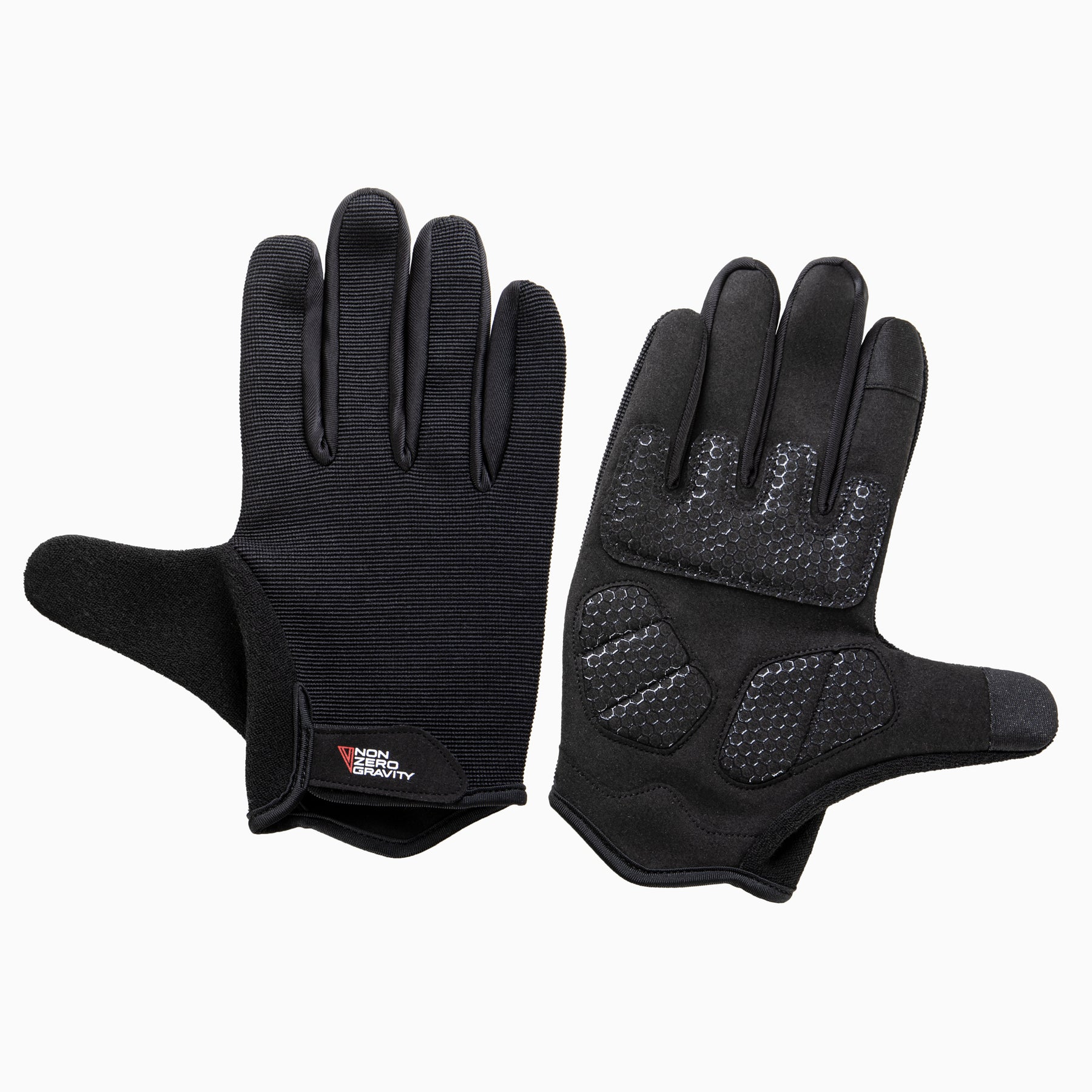 Nonzero Gravity Tech-Touch Padded Weight Lifting Workout Gloves Medium