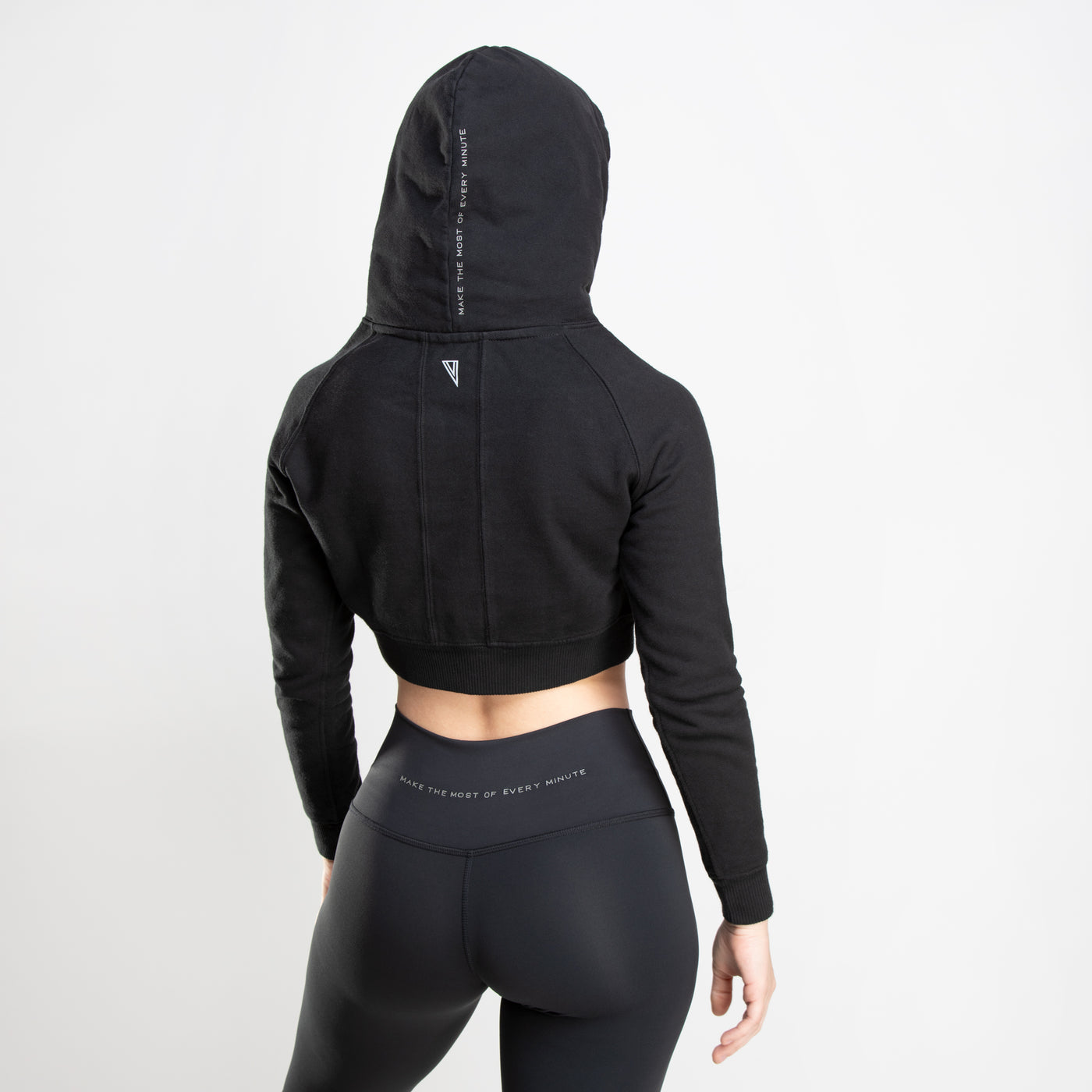 NZG NonZero Gravity Antimicrobial Odor & Sweat Proof UV 50+  ZinTex Cropped Workout Hoodie for women  