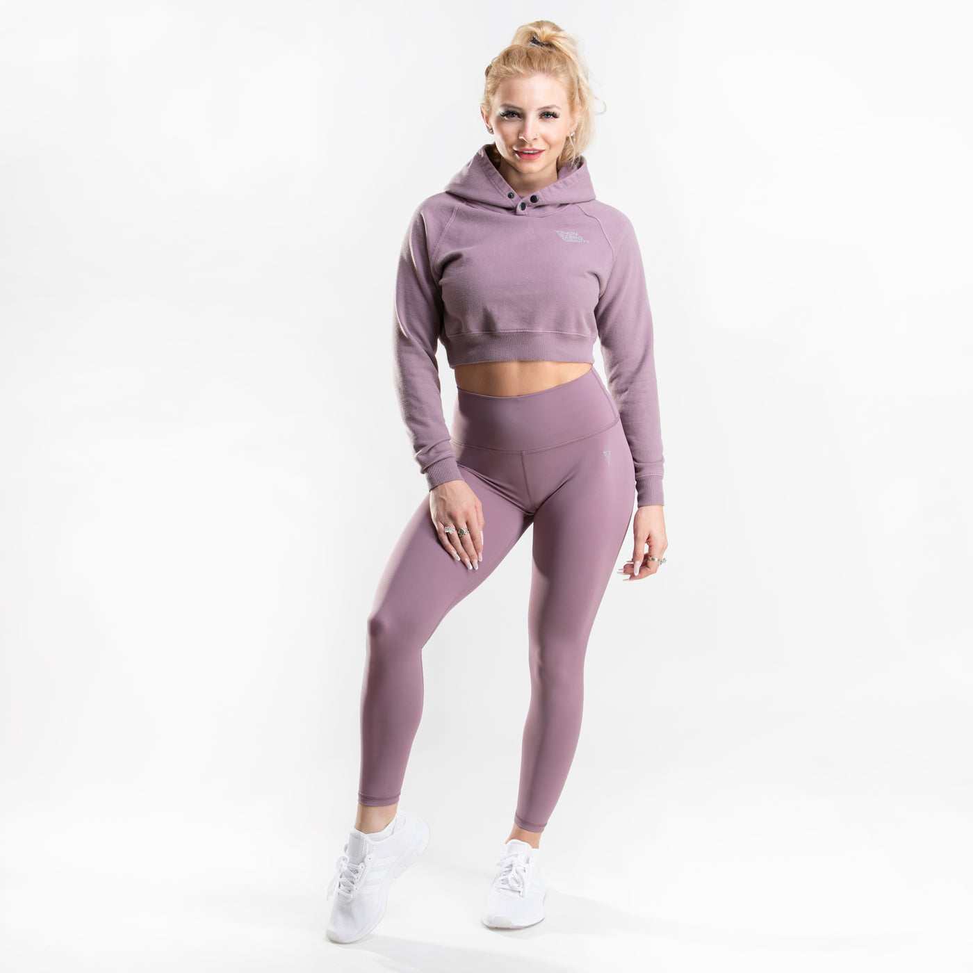 NZG NonZero Gravity Antimicrobial Odor & Sweat Proof UV 50+  ZinTex Cropped Workout Hoodie for women  