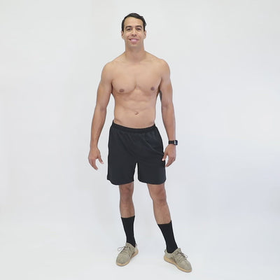 Men’s ZinTex Eco 7" Running Shorts (Coal)