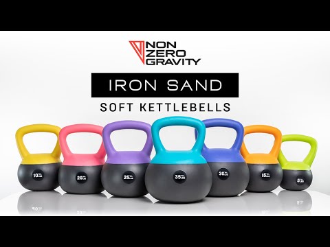 30lb Iron Sand Soft Kettlebell