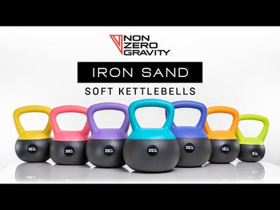 30lb Beginner Iron Sand Soft Kettlebell Set