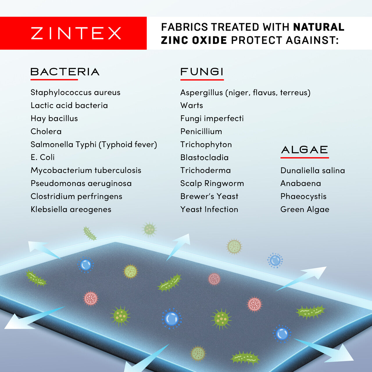 ZinTex Antimicrobial Reusable 3-Ply Sports Mask (Pink)